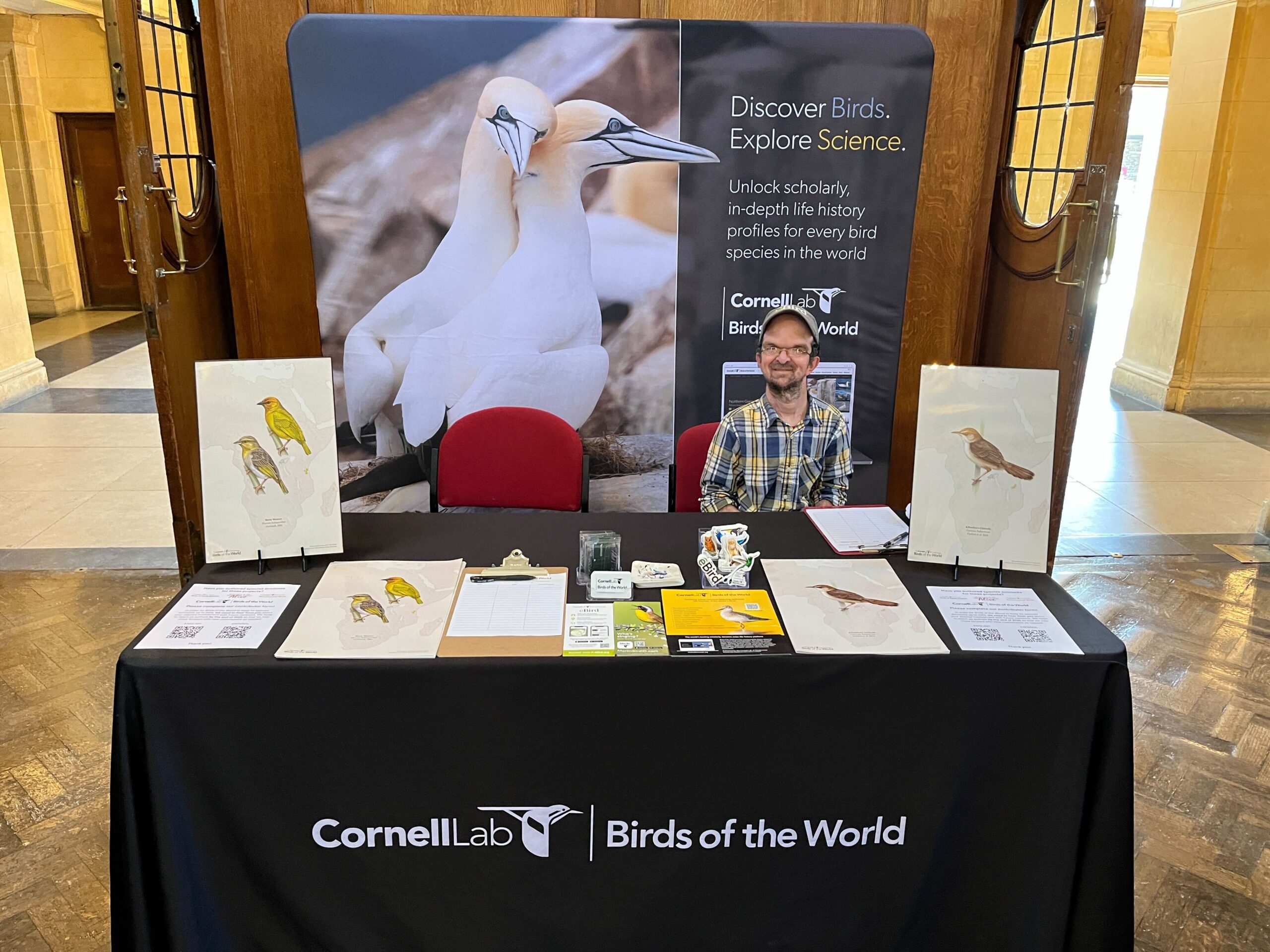 Birds of the world science editors Shawn Billerman (pictured) and Nicholas Sly attended the 2025 European Ornithological Union conference in Bangor, Wales, UK.